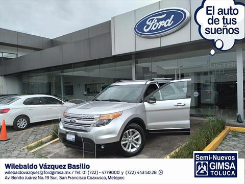 foto Ford Explorer XLT Tela usado (2014) color Plata precio $260,000