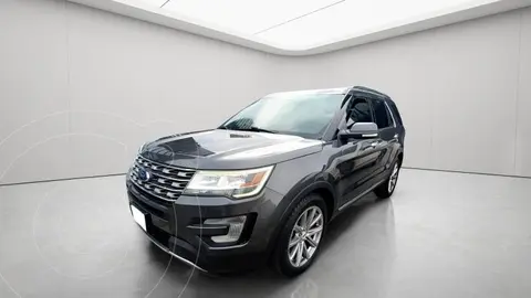 Ford Explorer Limited usado (2017) color Gris Nocturno precio $460,000