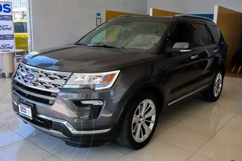 Ford Explorer Limited usado (2019) color Gris Nocturno precio $425,000
