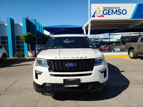 Ford Explorer Sport 4x4 usado (2019) color Blanco precio $620,000