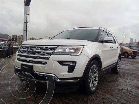 Ford Explorer Limited usado (2018) color Blanco precio $550,000