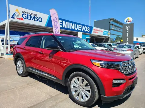 Ford Explorer Limited usado (2022) color Rojo precio $915,900