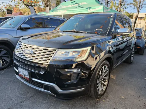 Ford Explorer PLATINUM usado (2019) color FORN NEGRO OBSIDIANA precio $535,000