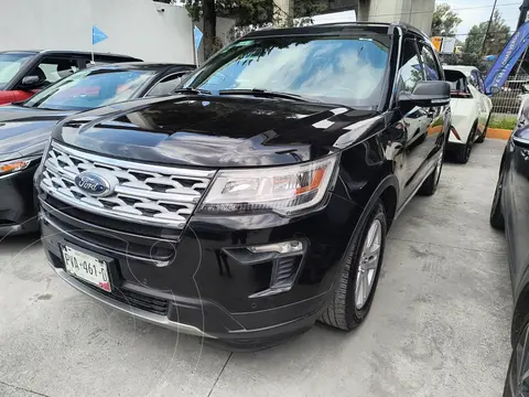 Ford Explorer XLT Piel usado (2019) color Negro Profundo precio $435,000