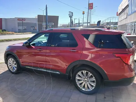 Ford Explorer Limited usado (2022) color Rojo financiado en mensualidades(enganche $159,980 mensualidades desde $17,780)