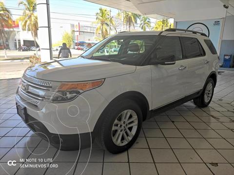 Ford Explorer XLT Tela usado (2014) color Blanco precio $245,000