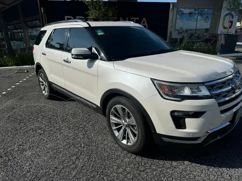 Ford Explorer Limited usado (2018) color Blanco Platinado precio $539,000