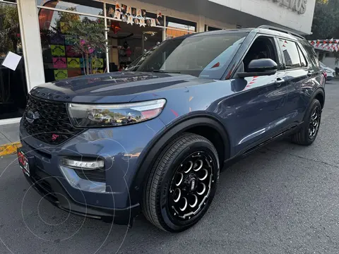 Ford Explorer Limited usado (2021) color Azul financiado en mensualidades(enganche $197,562 mensualidades desde $15,107)