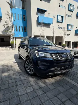 Ford Explorer Limited 4x2 3.6L usado (2017) color Azul Cobalto precio $320,000