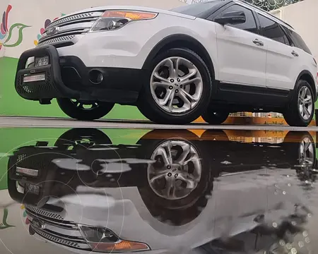 Ford Explorer XLT Piel usado (2014) color Blanco precio $330,000