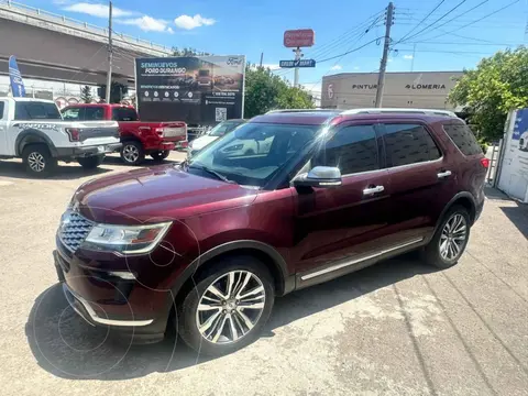 Ford Explorer Platinum 4x4 usado (2018) color Rojo precio $500,000