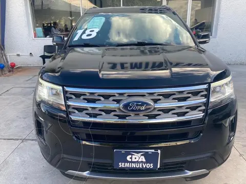 Ford Explorer XLT Base usado (2018) color Negro precio $580,000