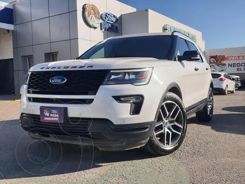 Ford Explorer Sport 4x4 usado (2019) color Blanco precio $575,000