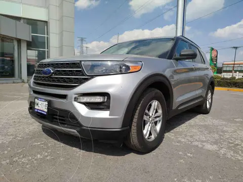 Ford Explorer XLT 4x2 4.0L usado (2020) color Plata financiado en mensualidades(enganche $127,680 mensualidades desde $13,930)