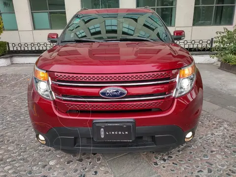Ford Explorer Limited usado (2015) color Rojo Rubi precio $410,000