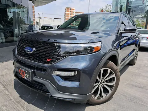 Ford Explorer XLT usado (2023) color Azul Oscuro financiado en mensualidades(enganche $254,788 mensualidades desde $19,483)