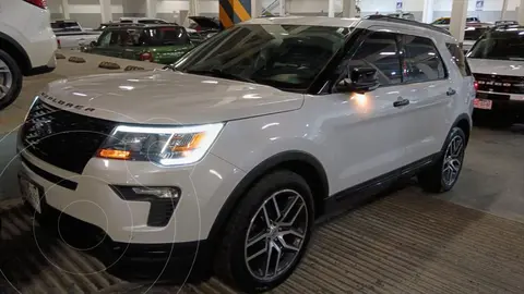 Ford Explorer Sport 4x4 usado (2019) color Blanco precio $620,000