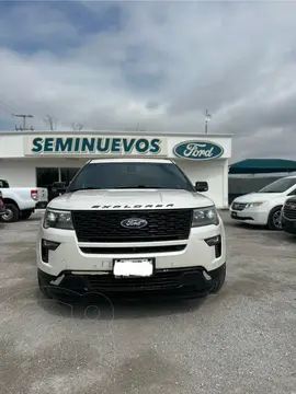 Ford Explorer Sport 4x4 usado (2018) color Blanco precio $510,000