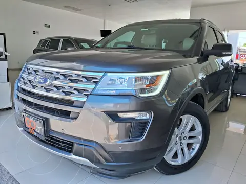 Ford Explorer XLT Piel usado (2018) color Gris Oscuro precio $600,000