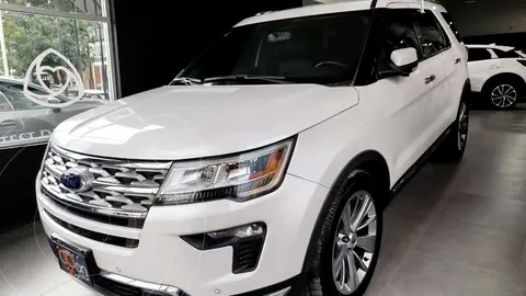 Ford Explorer Limited usado (2018) color Blanco precio $495,000