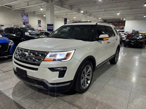 Ford Explorer Limited 4x2 3.6L usado (2018) color Blanco precio $409,000