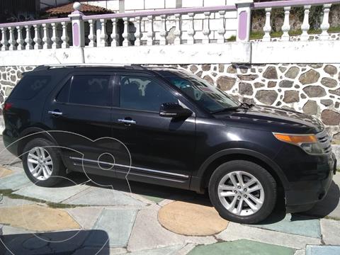 Ford Explorer XLT Piel usado (2013) color Negro precio $245,000