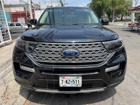 Ford Explorer Limited usado (2020) color Negro financiado en mensualidades(enganche $150,000 mensualidades desde $20,266)