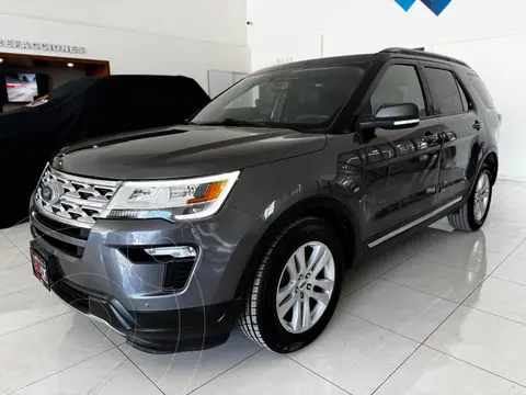 Ford Explorer XLT usado (2019) color Gris financiado en mensualidades(enganche $119,628 mensualidades desde $9,148)