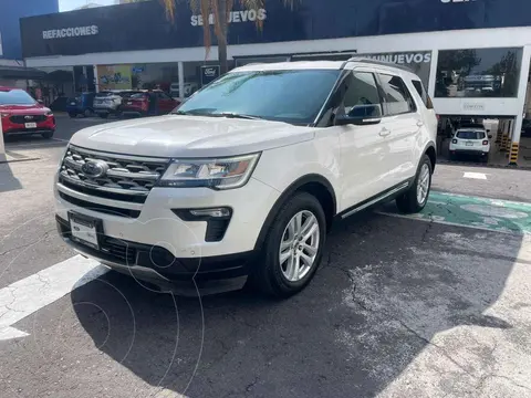 Ford Explorer XLT Piel usado (2018) color Blanco precio $485,000