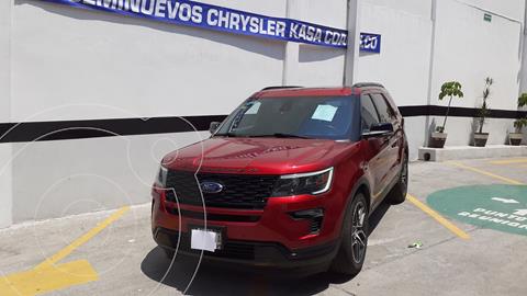 Ford Explorer Sport 4x2 usado (2019) color Rojo precio $650,000