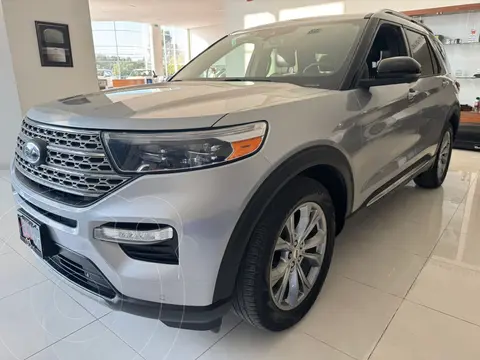 Ford Explorer Limited usado (2020) color plateado financiado en mensualidades(enganche $197,290 mensualidades desde $15,087)