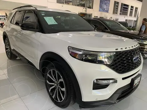 Ford Explorer T 4WD ECOBOOST C/SISTEMA DE ENTRETENIMIENTO usado (2022) color Blanco precio $795,000