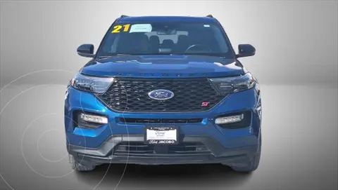Ford Explorer ST 4WD usado (2021) color Azul precio $750,000