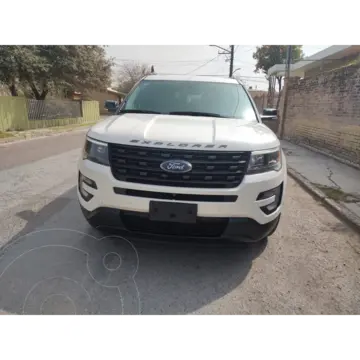 Ford Explorer Sport 4x4 usado (2017) color Blanco precio $360,000