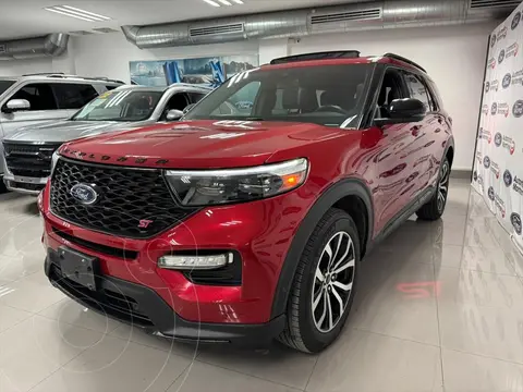 Ford Explorer ST 4WD ECOBOOST Q/C C/SISTEMA DE ENTRETENIMIENTO usado (2023) color Rojo precio $849,000