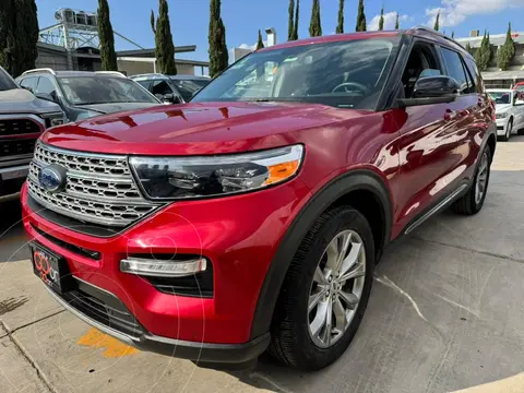 Ford Explorer Limited usado (2020) color Rojo financiado en mensualidades(enganche $202,740 mensualidades desde $15,503)