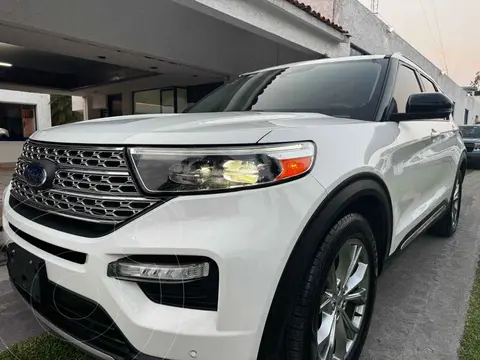 Ford Explorer Limited 4x2 4.0L usado (2021) color Blanco precio $710,000