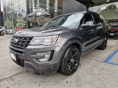 Ford Explorer Sport 4x4 usado (2017) color Gris Nocturno precio $449,000