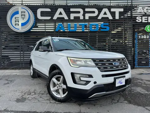 Ford Explorer XLT Piel usado (2016) color Blanco precio $329,000