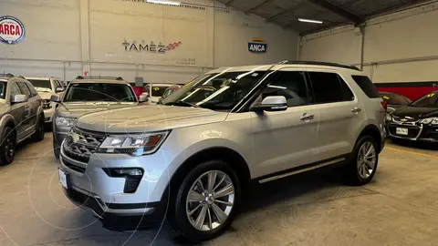 Ford Explorer Limited usado (2018) color plateado precio $425,000