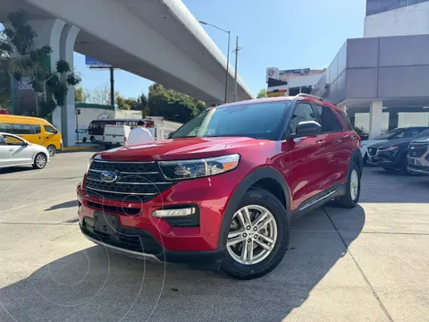 Ford Explorer XLT usado (2023) color Rojo financiado en mensualidades(enganche $159,500 mensualidades desde $17,906)