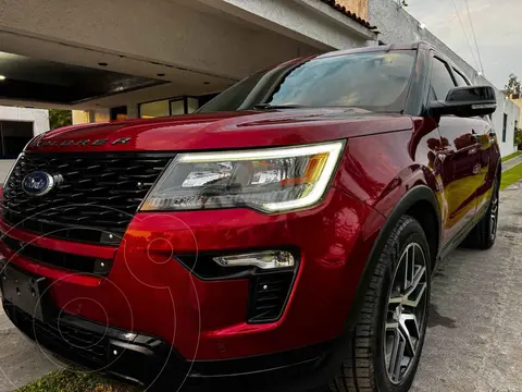 Ford Explorer Sport 4x2 Aut usado (2019) color Rojo precio $539,000