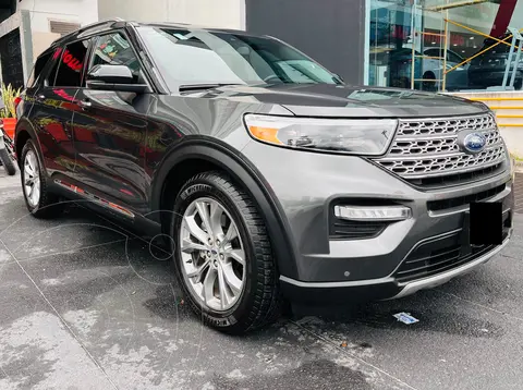 Ford Explorer Limited usado (2020) color Gris precio $628,000