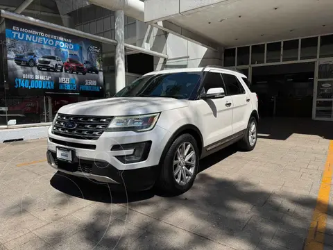 Ford Explorer Limited usado (2017) color Blanco financiado en mensualidades(enganche $95,003 mensualidades desde $10,110)