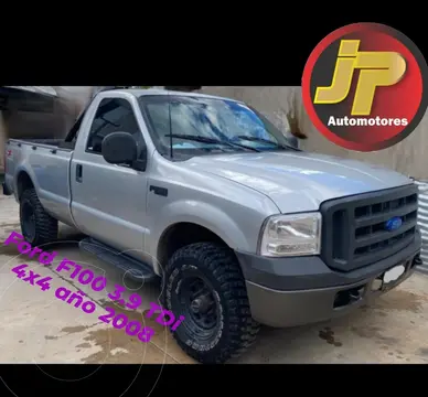 Ford F-100 3.9L TDi XL Plus 4x4 Cabina Simple usado (2008) color Gris precio $31.500.000