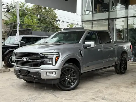 Ford F-150 Hibrida 3.5L Platinum 4x4 nuevo color Plata financiado en cuotas(pie $13.800.000)