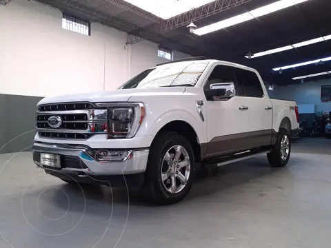 Ford F-150 Lariat Luxury 5.0L V8 4x4 Aut usado (2021) color Blanco precio $29.500.000