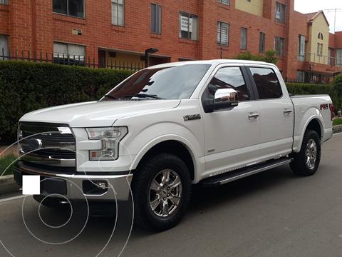 Ford F-150 Lariat 5.0L 4x4 usado (2015) color Blanco precio $10.000.000