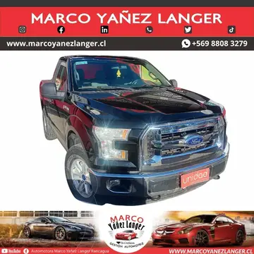 Ford F-150 3.3L XLT 4x4 RC usado (2017) color Gris precio $15.990.000