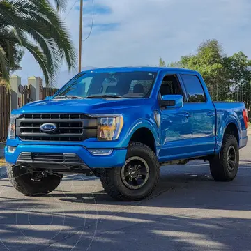 Ford F-150 5.0L XLT 4x4 usado (2022) color Azul precio $49.900.000